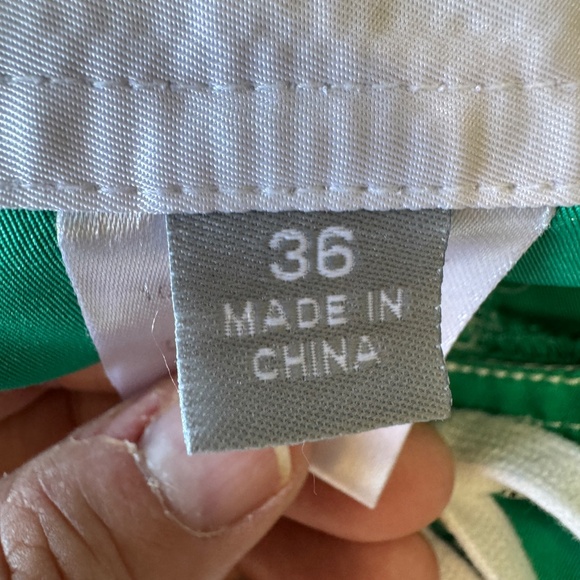 UFC‎ Mens Board Shorts Green White Size 36 Swim Surf Beach Vacation Streetwear - Picture 8 of 16